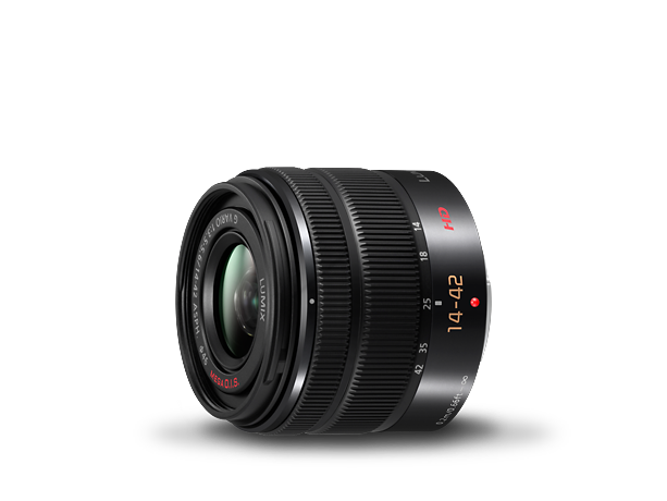 Panasonic 14-42mm f/3.5-5.6 G-Vario Mega OIS ASPH Lumix Lens Black - Grade 9