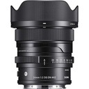 Sigma 24mm f/2 DG Contemporary I Series Lens: Leica L - Black