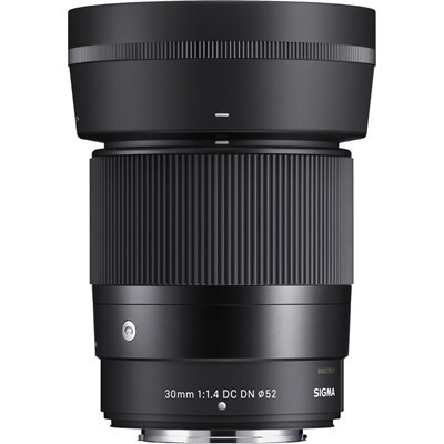 Sigma 30mm f/1.4 DC DN Contemporary Lens: Fujifilm XF