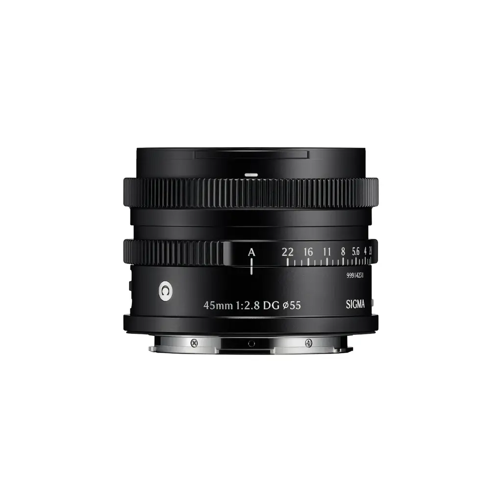 Sigma 45mm f/2.8 DG I Series Contemporary Lens: Leica L - Black