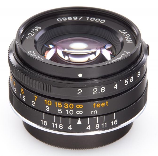 Konica UC-Hexanon 35mm f/2 Limited Edition LTM Lens - Grade 9