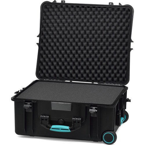 HPRC 2700W Wheeled Hard Case w/ Cubed Foam Black/Blue