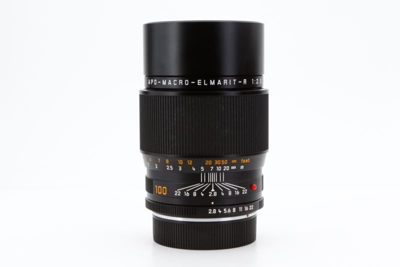 Leica 100mm f/2.8 APO-Macro-Elmarit-R (ROM) Lens - Grade 10