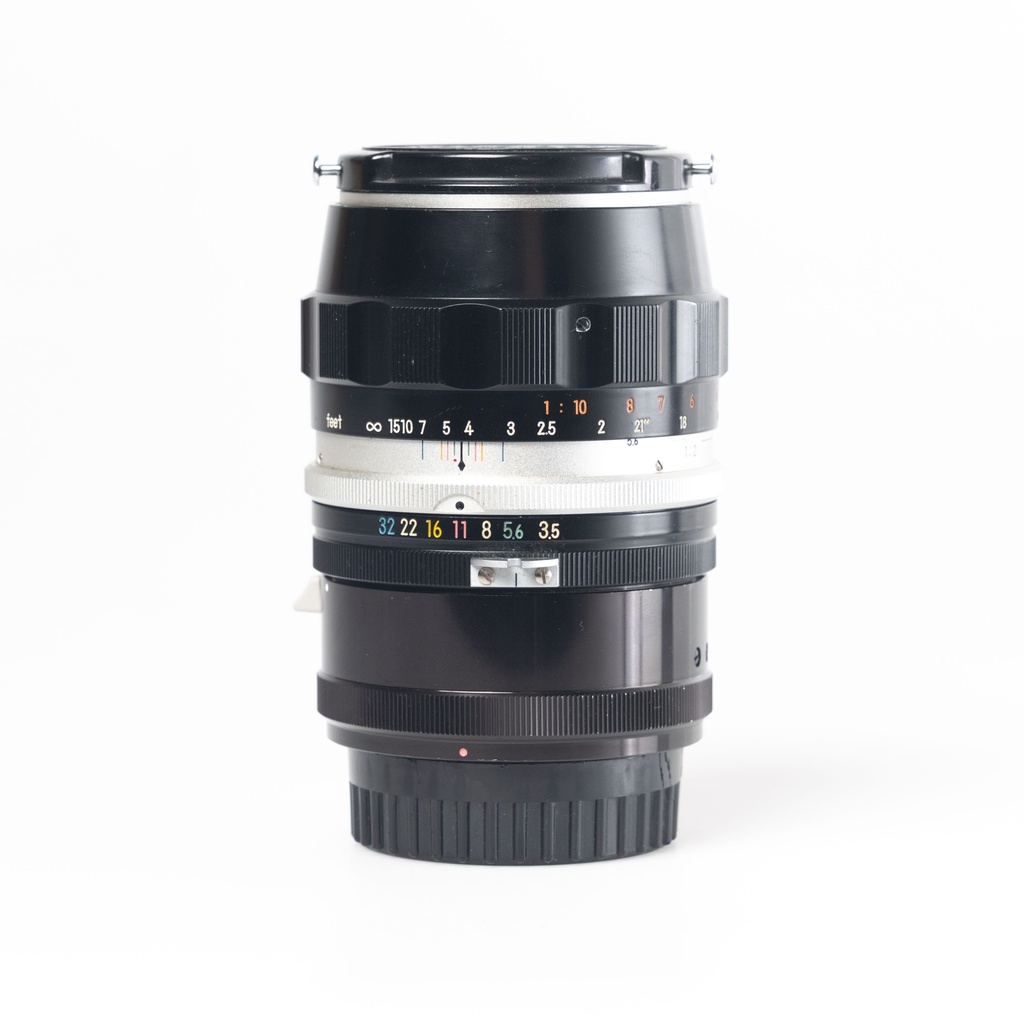 Nikon Micro-Nikkor-P Auto 55mm f/3.5 Lens w/- M2 Ext Tube - Grade 8