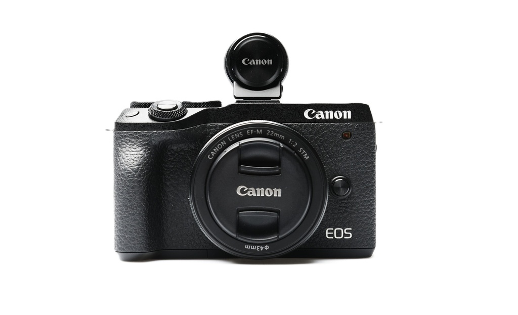 Canon EOS M6 Mk II w/- EF-M 22mm f/2 STM pancake lens Kit - Grade 9 +