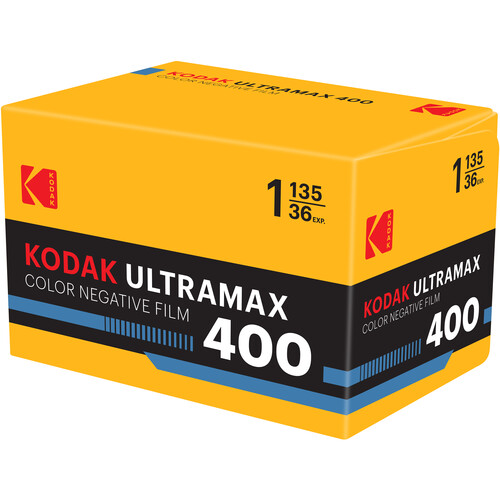 Kodak Eastman UltraMax 400 Color Negative Film 35mm 36 exp