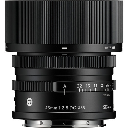 Sigma 45mm f/2.8 DG I Series Contemporary Lens: Leica L - Black - Grade 10