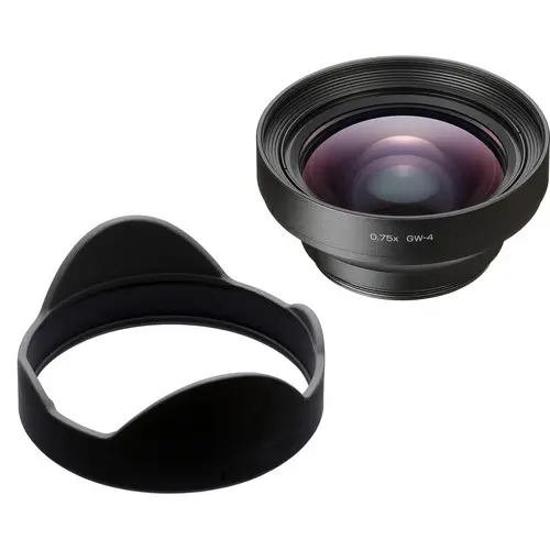 Ricoh GW-4 Wide Conversion Lens: GR III