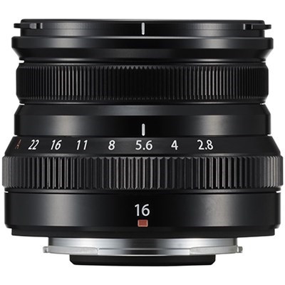 Fujifilm 16mm f/2.8 R WR XF Black Lens - Grade 10