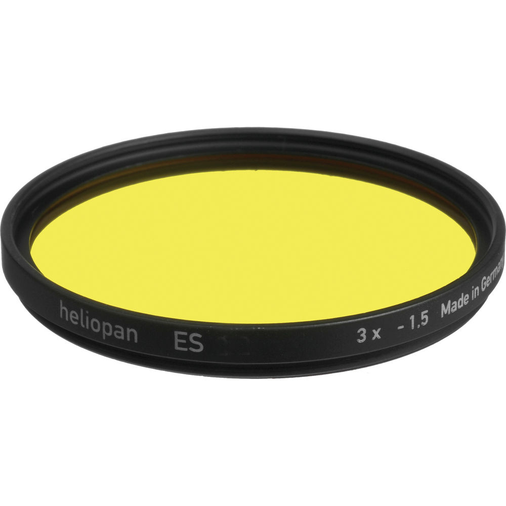 Heliopan E39mm 3x-1.5ND Yellow Filter - Grade 9