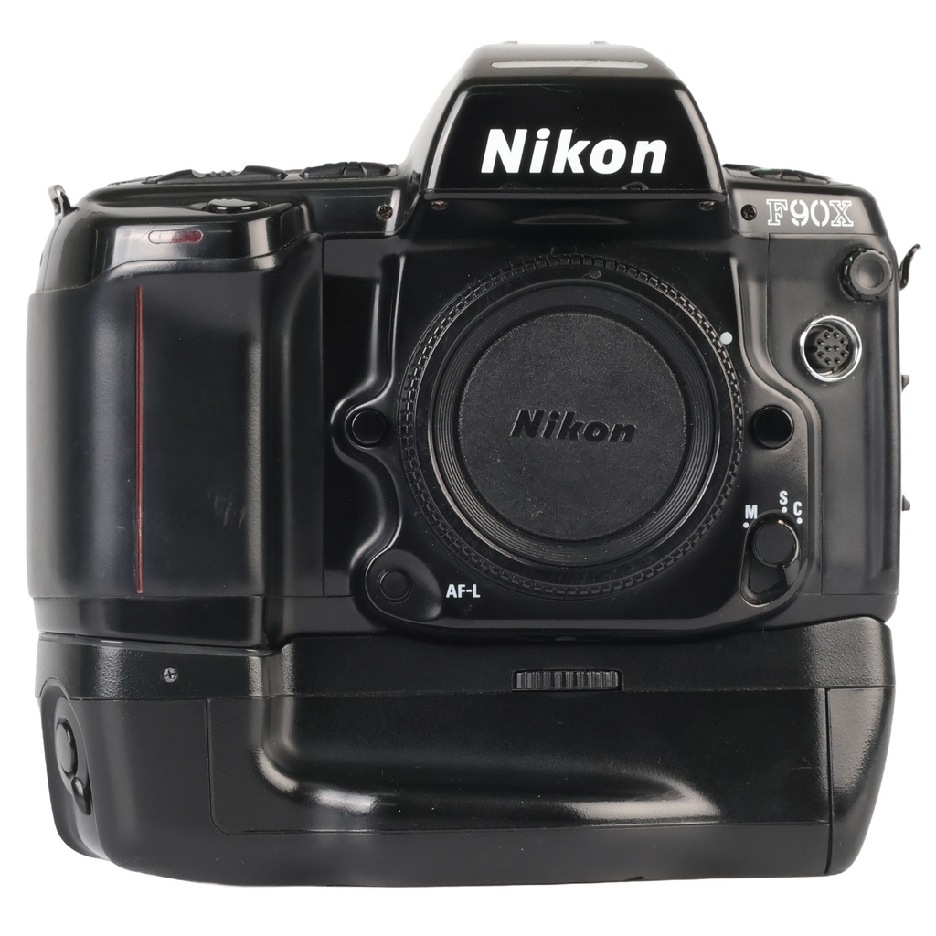 Nikon F90X Body Only Black w/- MB-D10 Grip - Grade 8