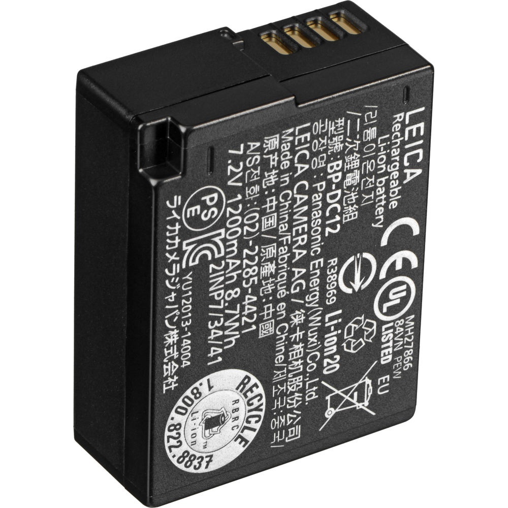 Leica Lithium ION Battery BP-DC12 - Grade 9 