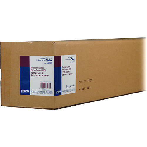 Epson 44x30.5m Premium Luster Signature Worthy 260gsm Roll