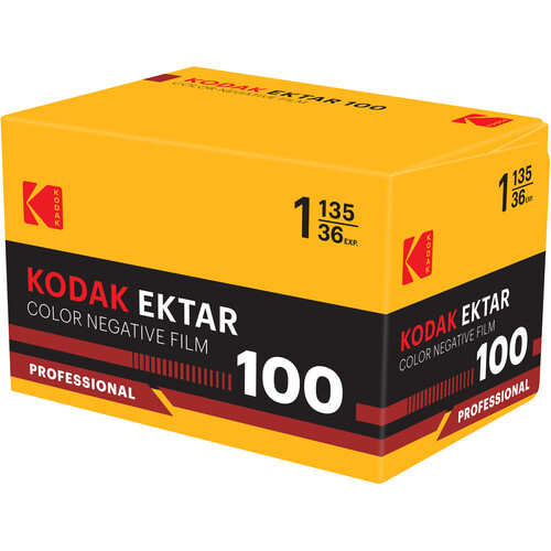 Kodak Eastman Ektar 100 Color Negative Film 35mm, 36 Exp