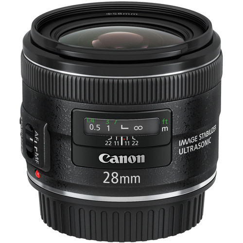 Canon EF 28mm f/2.8 IS USM lens - Grade 9