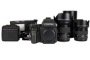 Contax 645 Body w/- 35mm f/3.5 + 80mm f/2 + 140 f/2.8 lenses - Grade 8 