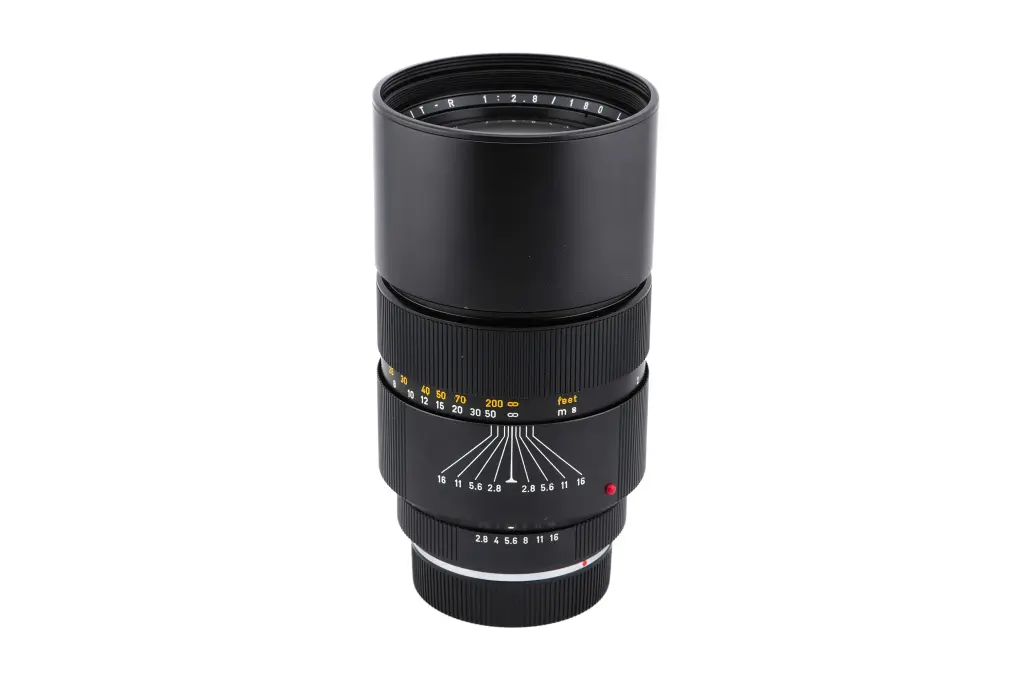 Leica Leitz 180mm f/2.8 Elmarit-R 2 Cam German Ver. lens - Grade 8