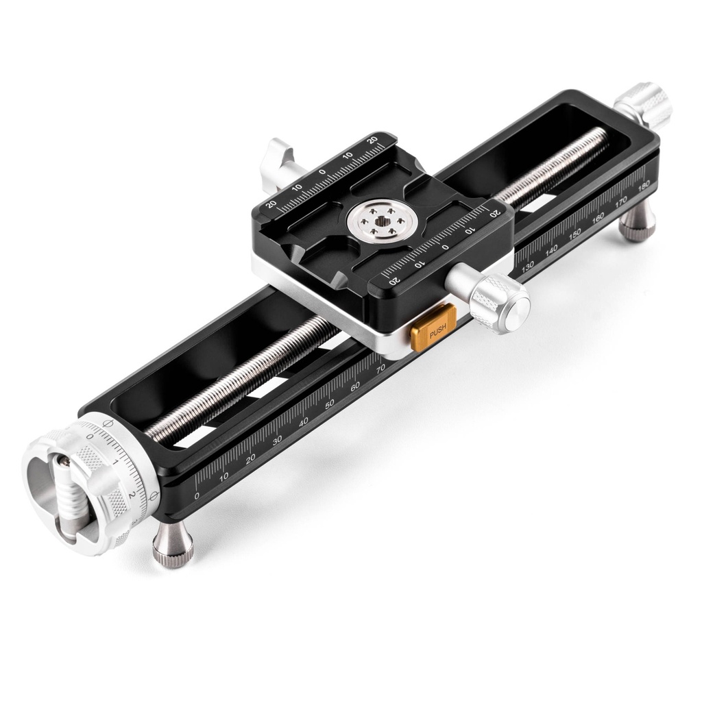 NiSi Quick Adjustment Macro Focusing Rail NM-200S w/- 360 Degree Rotating Clamp