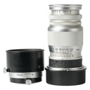 Leica 9cm f/4 Elmar-LTM (II) w/- M mount adapter and Hood (FIKUS) - Grade 8+