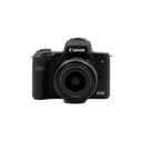 Canon EOS M50 w/- EF-M 15-45mm f/3.5-6.3 IS STM lens Kit - Grade 9 