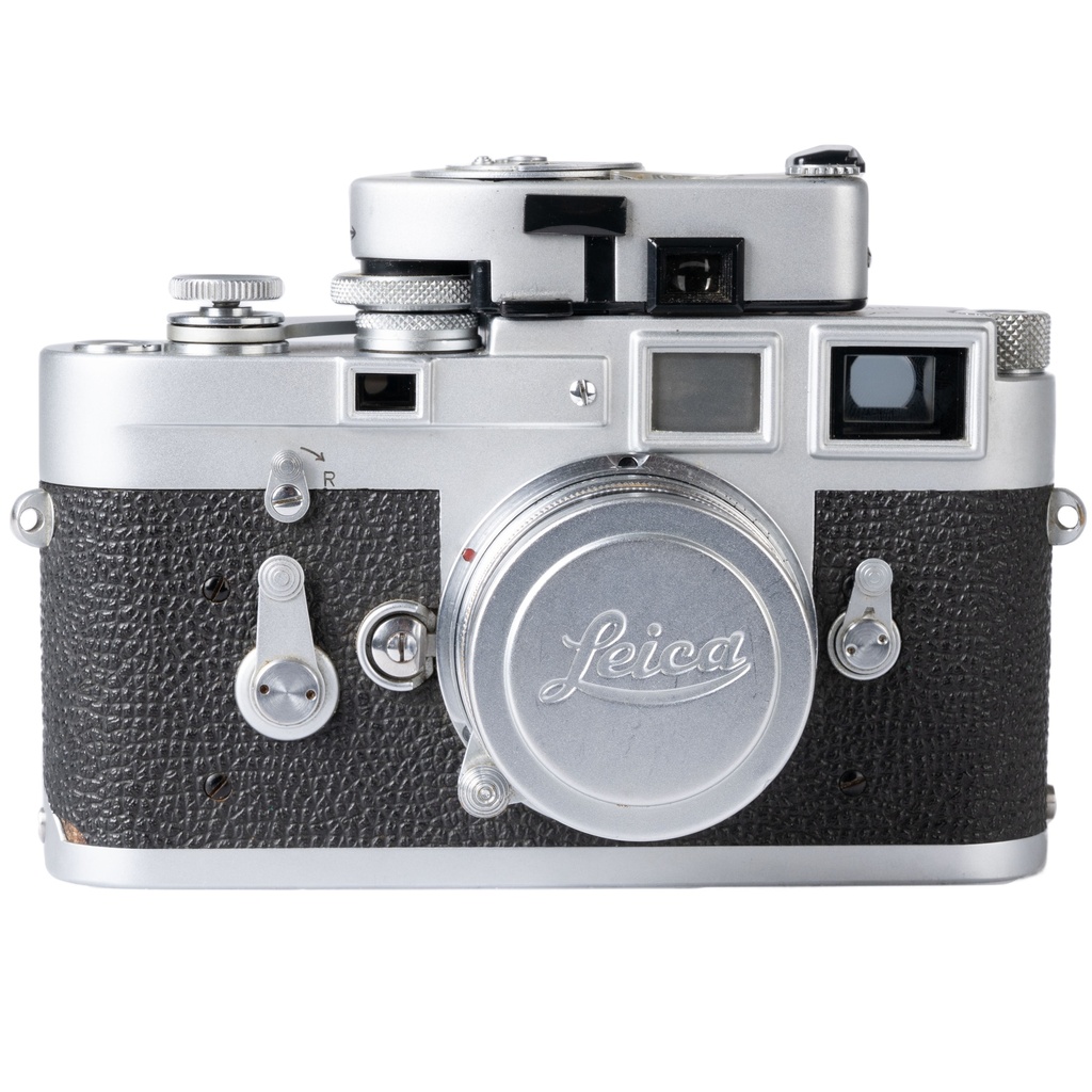 Leica M3 Body (Single Stroke) w/- 5cm f/2 Summitar-LTM w/- M mount adapter - Grade 8