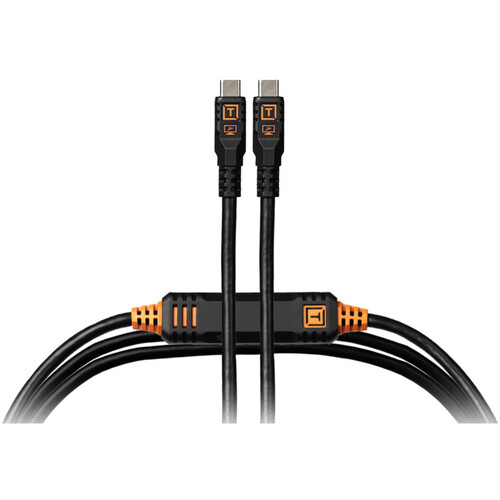 Tether Tools TetherPro Optima 4.6m (15') USB-C to USB-C Cable - Black