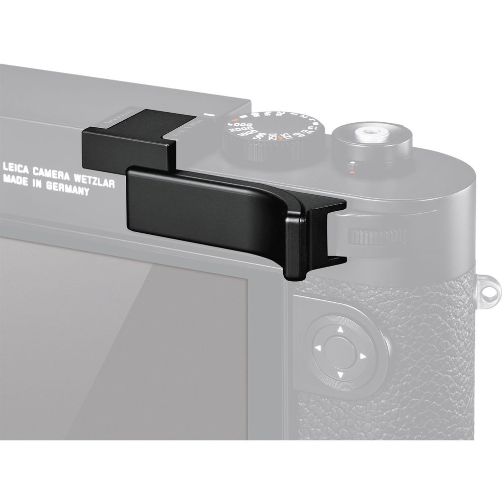 Leica Thumb support Black: M10 - Grade 9