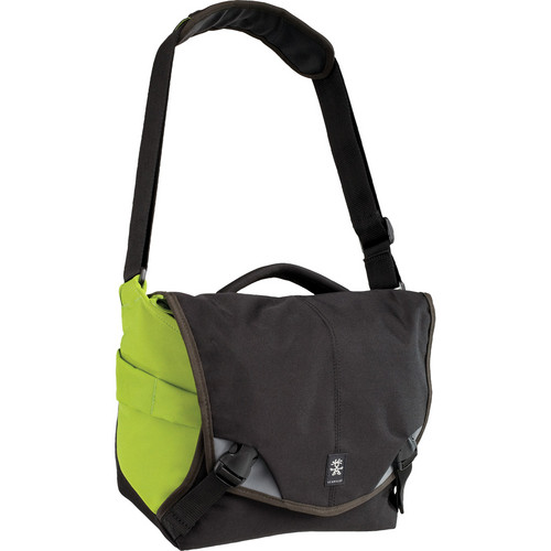Crumpler 6 Million Dollar Home Bag (Black/Olive green) - Grade 8