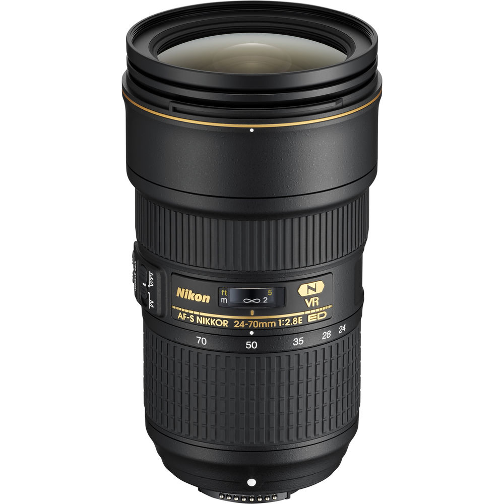 Nikon AF-S Nikkor 24-70mm f/2.8E ED VR Lens - Grade 9