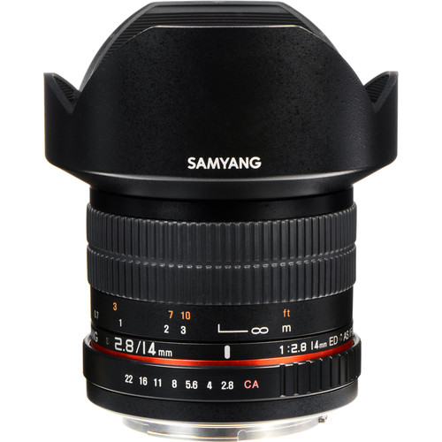 Samyang 14mm f/2.8 ED AS IF UMC Lens for Canon EF - Grade 8