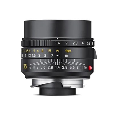 Leica 35mm f/1.4 Summilux-M ASPH Lens (2022 Ver.) Lens - Black - Grade 10