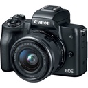 Canon EOS M50 w/- EF-M 15-45mm f/3.5-6.3 IS STM lens Kit