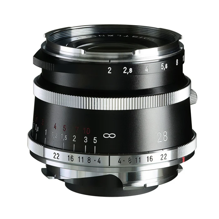 Voigtlander 28mm f/2 ULTRON Aspherical Vintage Line Lens Black: Leica M