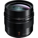 Panasonic 12mm f/1.4 Lumix Leica DG ASPH Summilux Lens Black