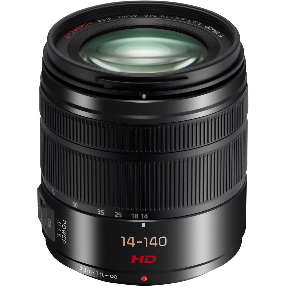 Panasonic 14-140mm f/3.5-5.6 Lumix G Vario ASPH Power OIS Lens Black - Grade 9