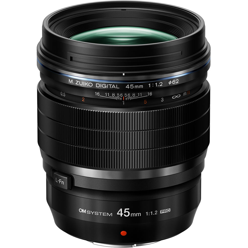 OM System M.Zuiko Digital ED 45mm f/1.2 PRO Lens 