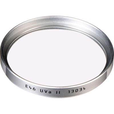 Leica 46mm E46 UVA II Filter - Silver - Grade 9