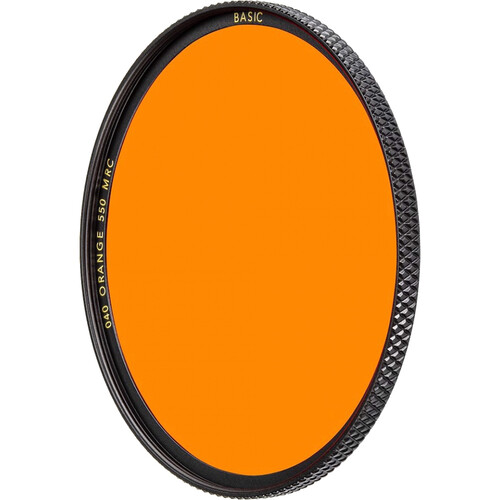 B+W 39mm 550/040 Orange MRC Basic Filter - Grade 9 