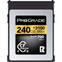 Rental ProGrade Digital 240GB CFexpress 4.0 Type B Gold 3100MB/s W:700MB/s Memory Card  