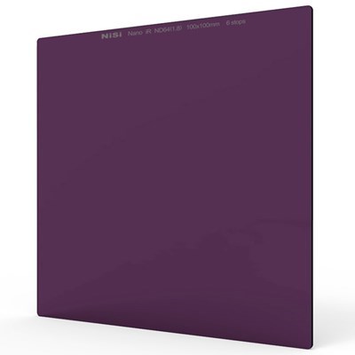 Nisi ND64 Neutral Density 1.8 100x100mmNano IR 6 Stop Filter