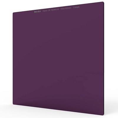 Nisi ND8 Neutral Density 0.9 100x100mmNano IR 3 Stop Filter