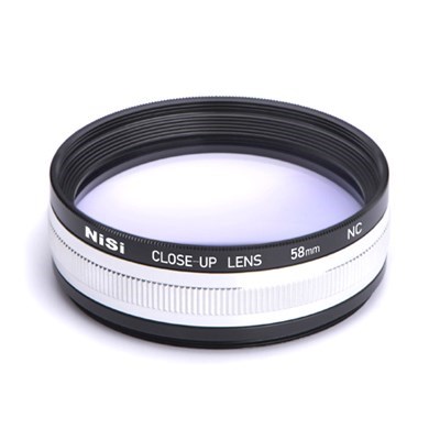 Nisi NC 58mm Close Up Lens Filter Kit w/49mm & 52mm Adapters