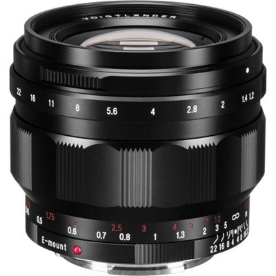 Voigtlander 50mm f/1.2 NOKTON Aspherical Lens: Sony FE