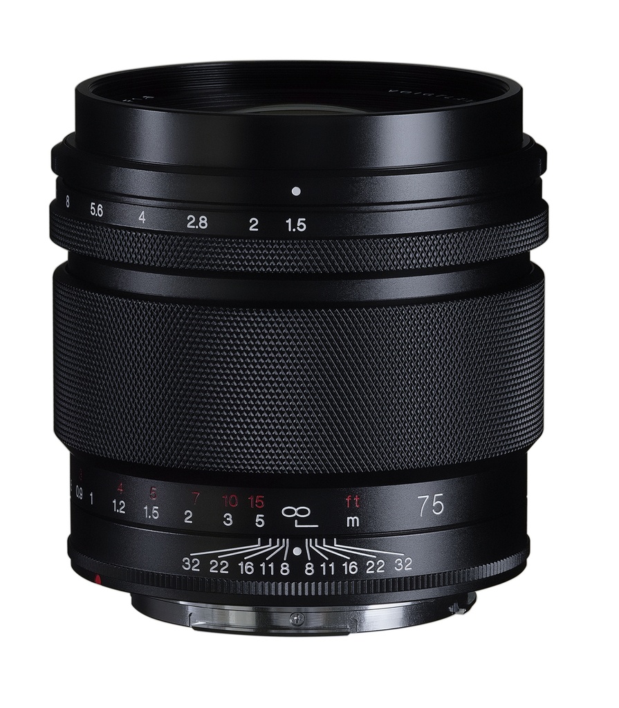 Voigtlander 75mm f/1.5 NOKTON Aspherical Lens Canon RF Mount