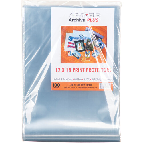 ClearFile Print Protector 12 x 18" 100-Pack