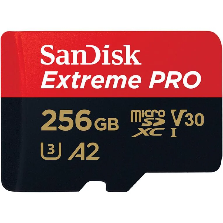 256GB Extreme Pro Micro SDXC Card 200mb/s