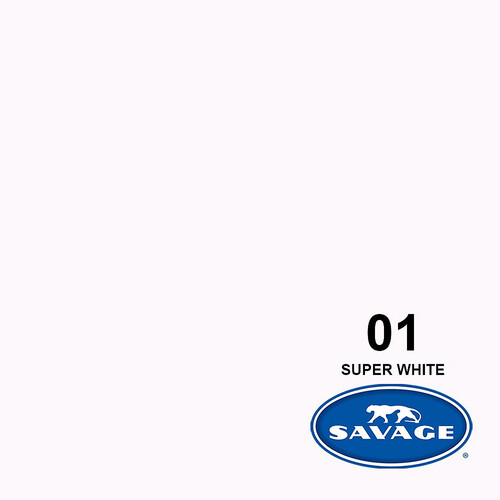 Savage Super White 1.36m x 11m