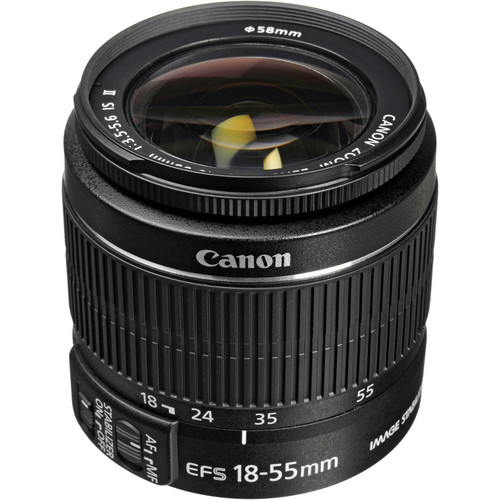 Canon EF-S 18-55mm f/3.5-5.6 IS STM II lens