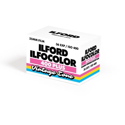 Ilford ILFOCOLOR Vintage Tone 400 Film 35mm 36exp