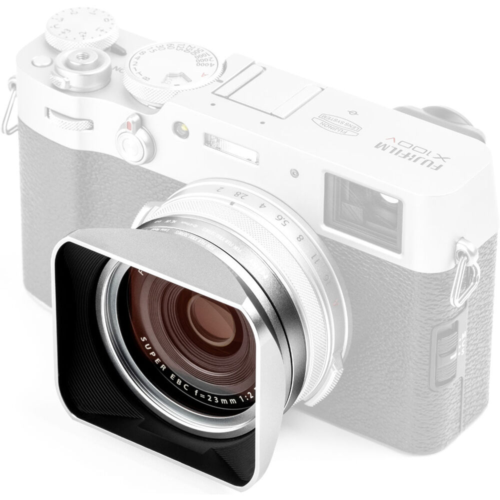 NiSi X100 Series NC UV Filter with 49mm Filter Adaptor, Metal LensHood and Lens Cap for Fujifilm - Silver